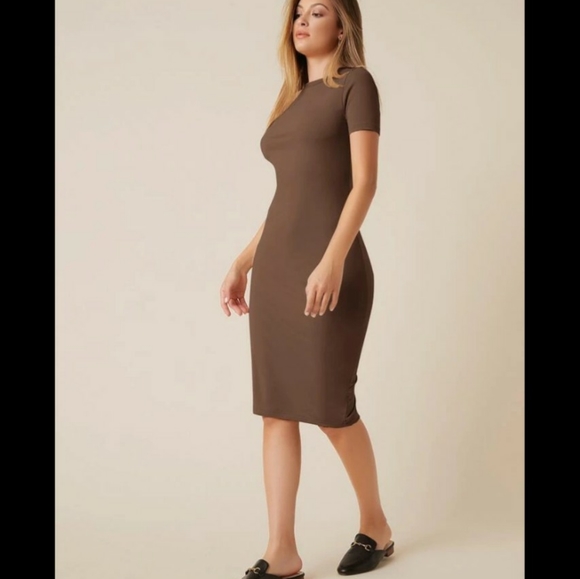 Split Hem Bodycon Dress Women's med - Picture 3 of 14
